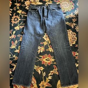Lightly worn J.Crew slim fit, straight leg denim jeans.